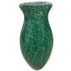 Vaso in Vetro di Murano "Giada" – Silhouette ad Anfora e Trama Sfumata Verde H35